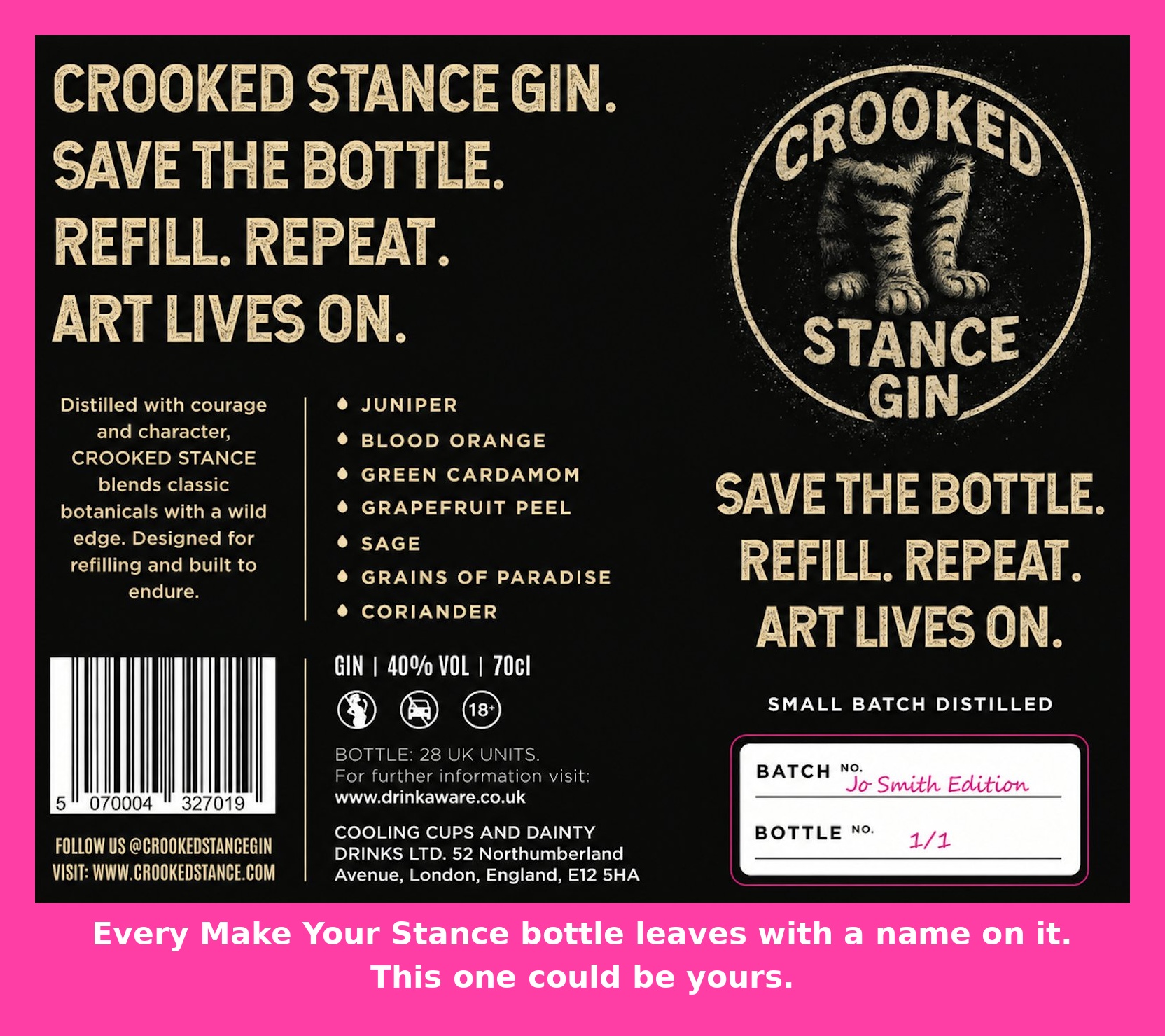 MAKE YOUR STANCE